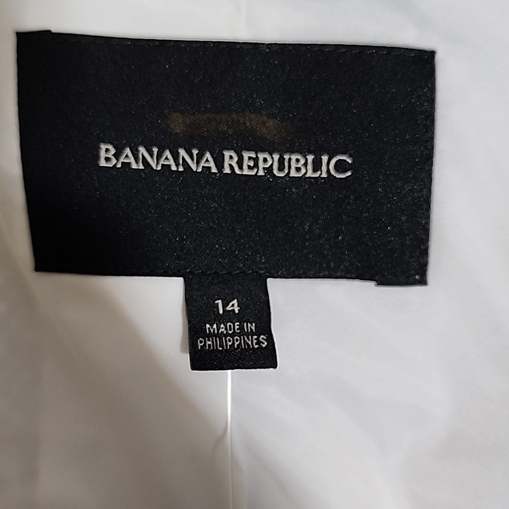 NWT Banana Republic Cropped Moto Jacket Size 14 - Picture 8 of 15